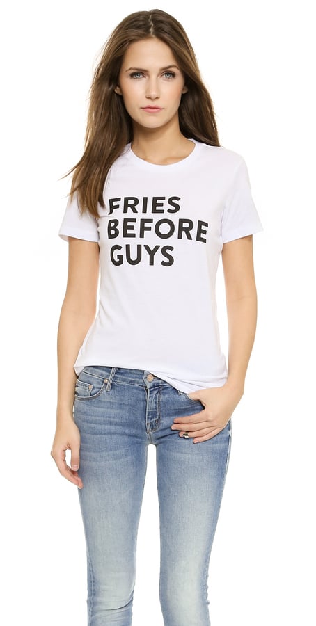 Barber Fries Before Guys Tee