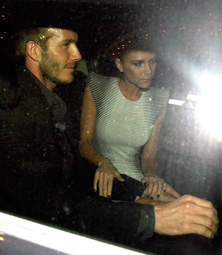 David and Victoria Beckham Cute Pictures