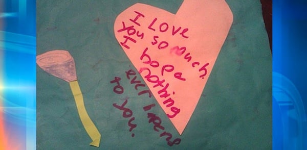 I hope nothing ever happens to you, Valentine.