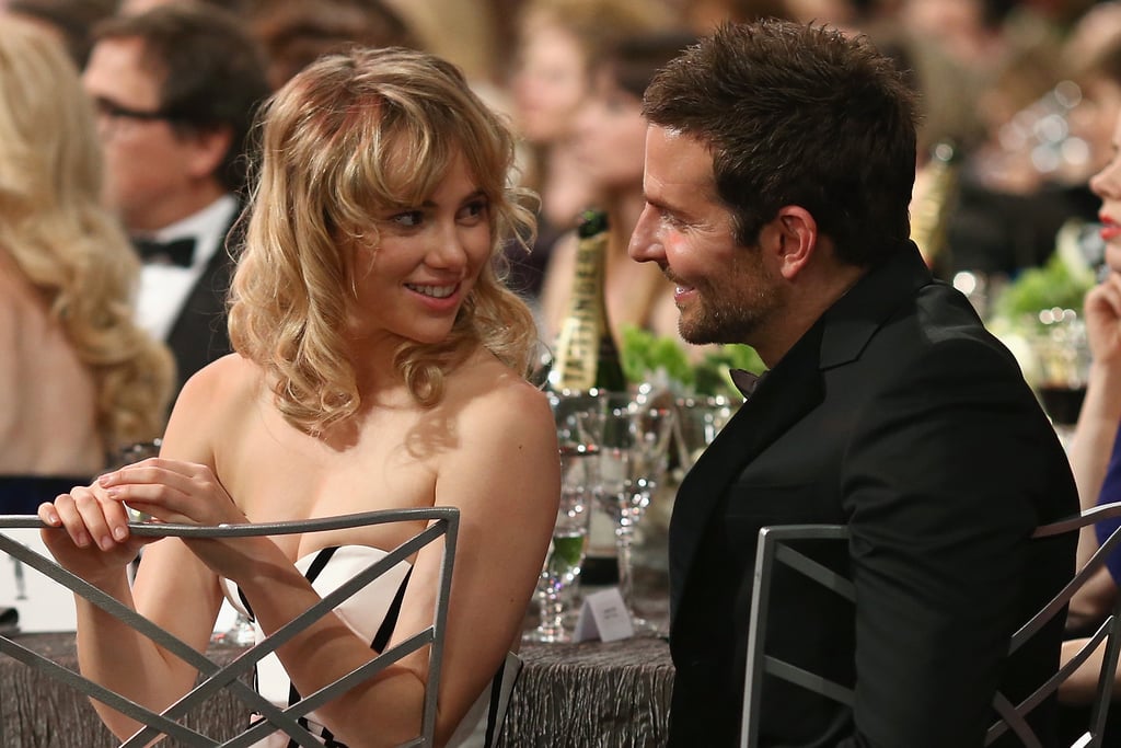 Bradley Cooper only had eyes for Suki Waterhouse during the ceremony.