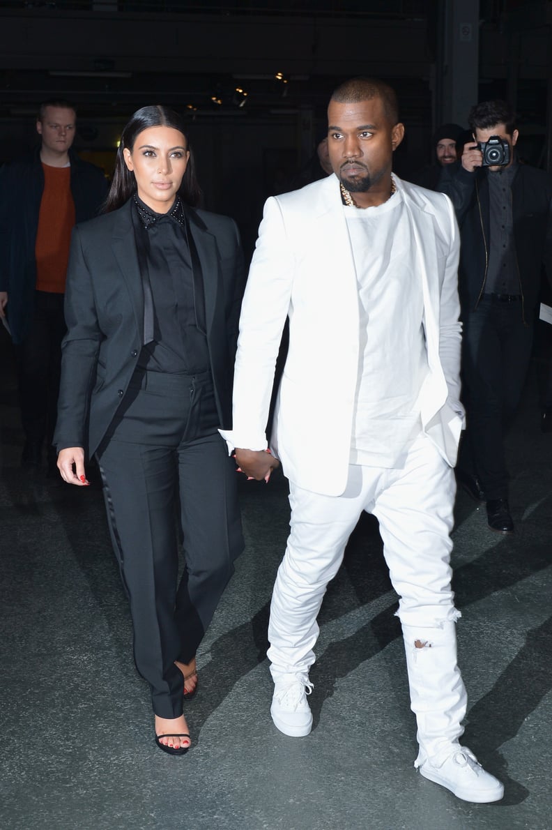 Kim Kardashian and Kanye West