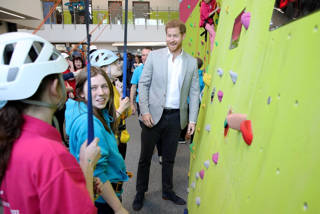 Prince Harry at Barking & Dagenham Future Youth Zone 2019