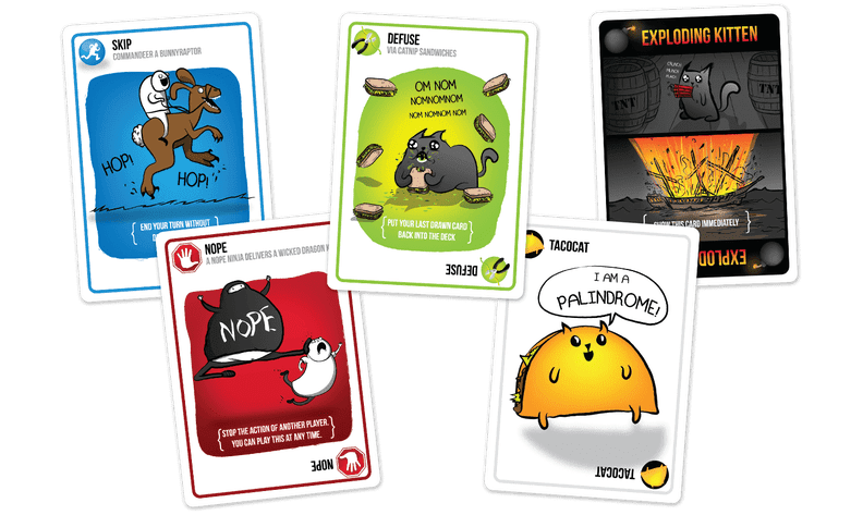 Exploding Kittens Card Game