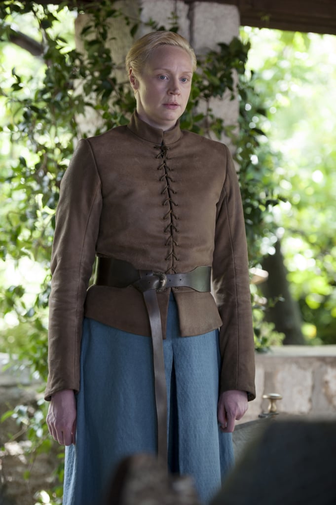 Brienne looks more comfortable in armor.