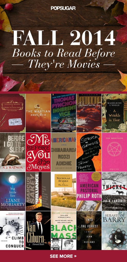 50 books to read before they're movies