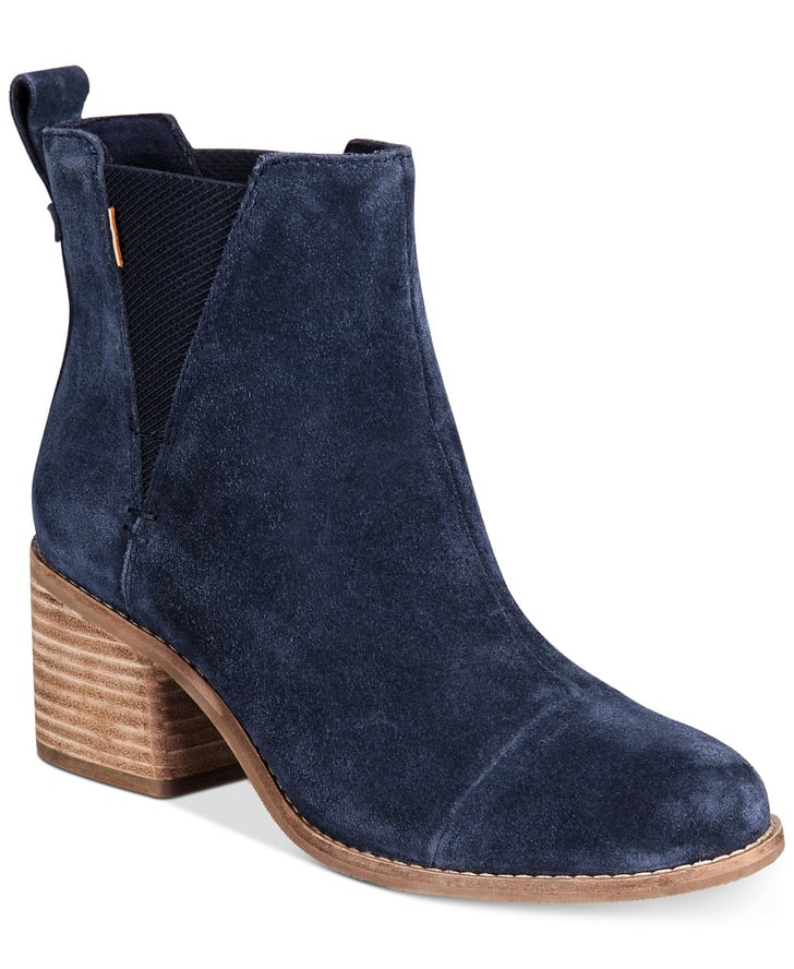 toms esme boots black suede