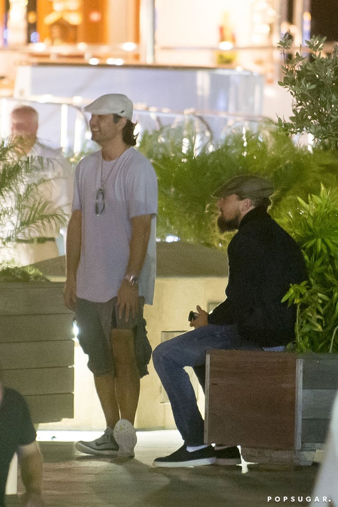 Leonardo DiCaprio and a pal hung out in St. Barts on Tuesday.
