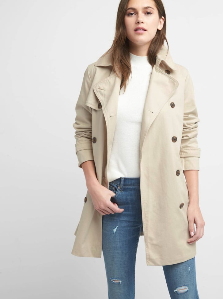 Gap Classic Trench Coat | Fall Outfit Ideas From Gap | POPSUGAR Fashion ...