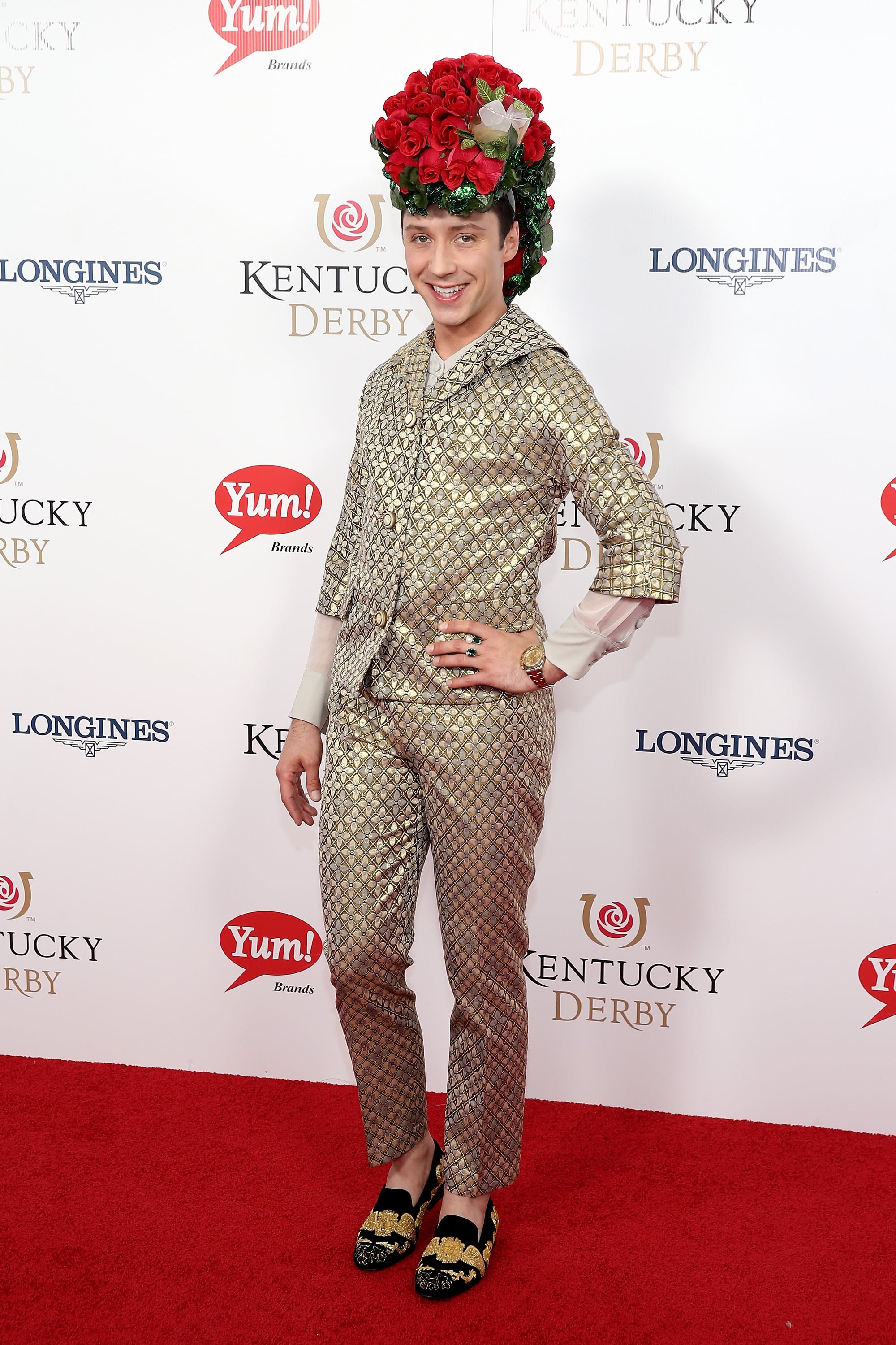 Johnny Weir It S Go Big Or Go Home When It Comes To Kentucky Derby Style Popsugar Fashion Photo 9
