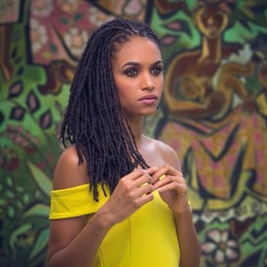 Sanneta Myrie Wears Dreadlocks at Miss World Pageant