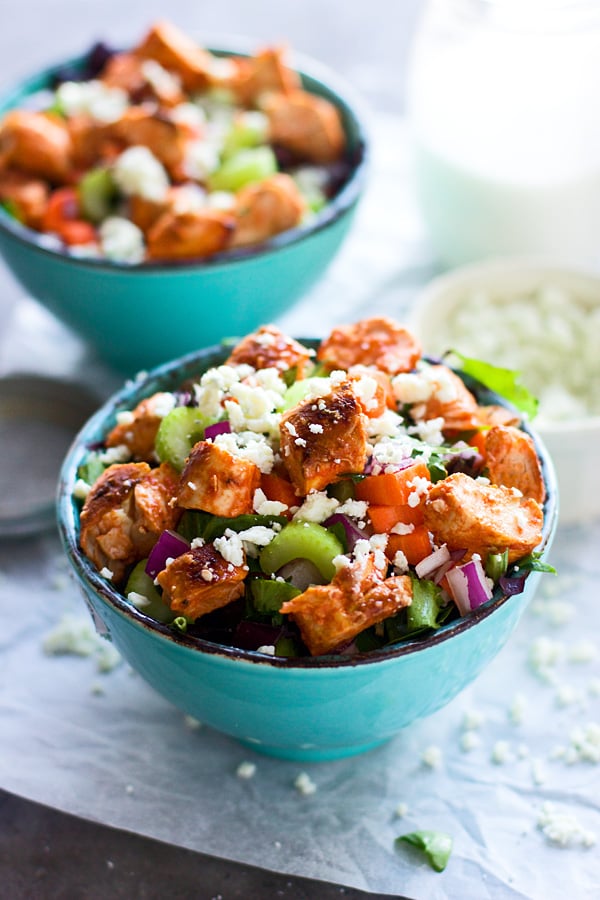 Chopped Buffalo Chicken Salad