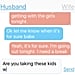 What an Honest Mom Dad Text Exchange Would Look Like