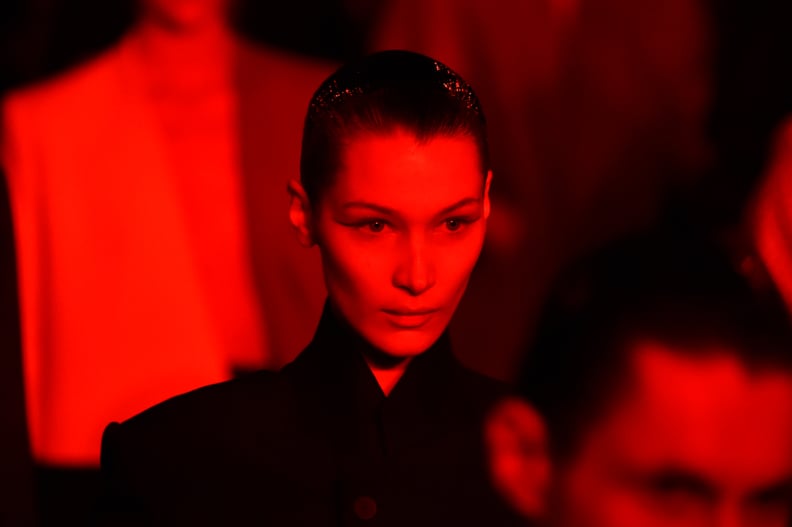 Bella Hadid Walking the Haider Ackermann Runway at Paris Fashion Week Womenswear Fall/Winter 2019/2020