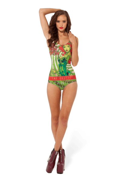 Be The Envy Of Every Girl At The Beach With This Poison Ivy Swimsuit