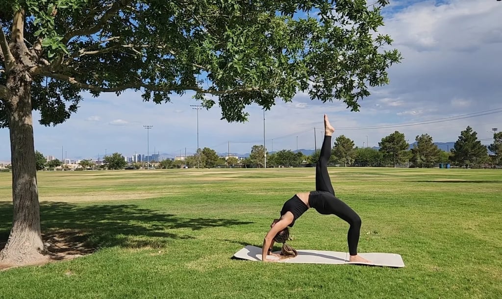 Stakt Foldable Multi-Purpose Fitness & Yoga Mat ($74, originally $88)
The Stakt Mat isn't your average yoga mat, and that's what makes it so popular. Thanks to its foldable design, it works as a block, bench, or incline platform, so your flow goes way beyond downward dog. At 12mm thick (that's double the padding of most mats!), it's cushy enough to keep joints happy, yet still weighs just three pounds. My favorite things about it are no more wrestling with a sweaty roll-up after class, and it stays neatly stacked in the closet instead of unraveling. Read more about it in our Stakt Foldable Multi-Purpose Fitness & Yoga Mat review.
Editor Quote: "Overall, I enjoyed the unique, foldable design of the Stakt Mat and its versatility. As soon as I took it out of th e box, I was surprised at how lightweight it was, and hyped about how quickly it could be folded up." — Jade Esmeralda, former fitness staff writer