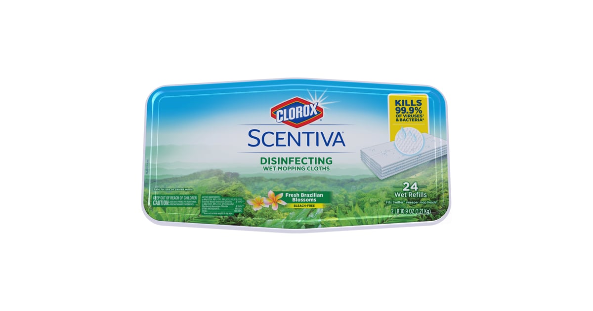 Clorox Scentiva Disinfecting Wet Mopping Pad Refills Stock Your