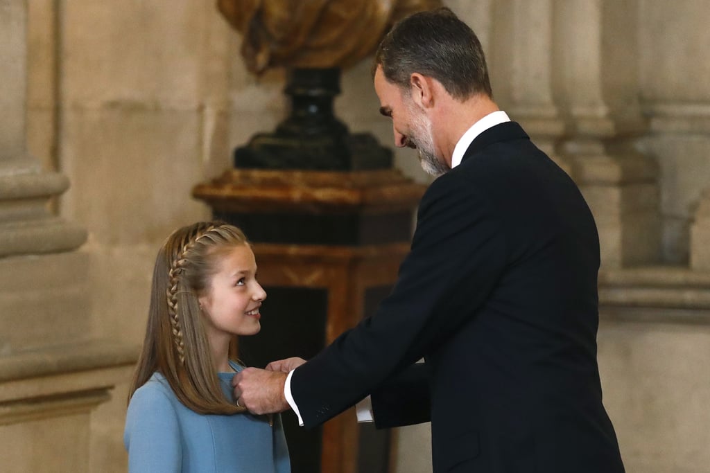 Princess Leonor Receiving the Order of Golden Fleece 2018