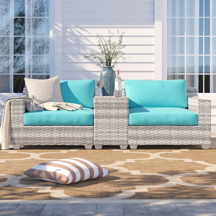 Falmouth 3 piece rattan seating group store with cushions