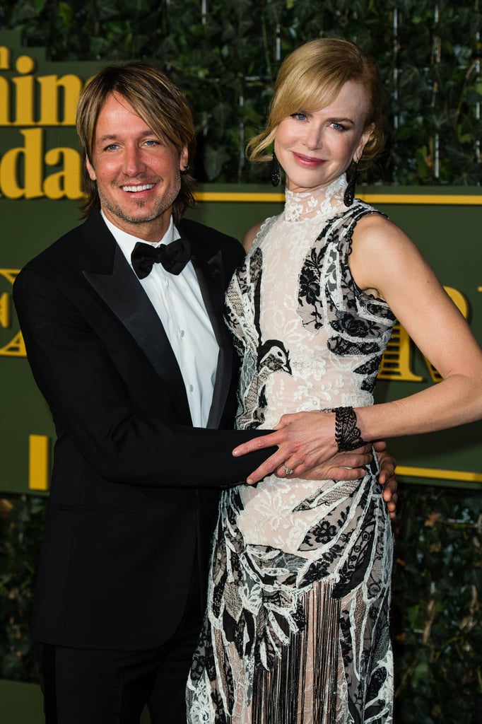 Nicole Kidman and Keith Urban Evening Standard Awards 2015
