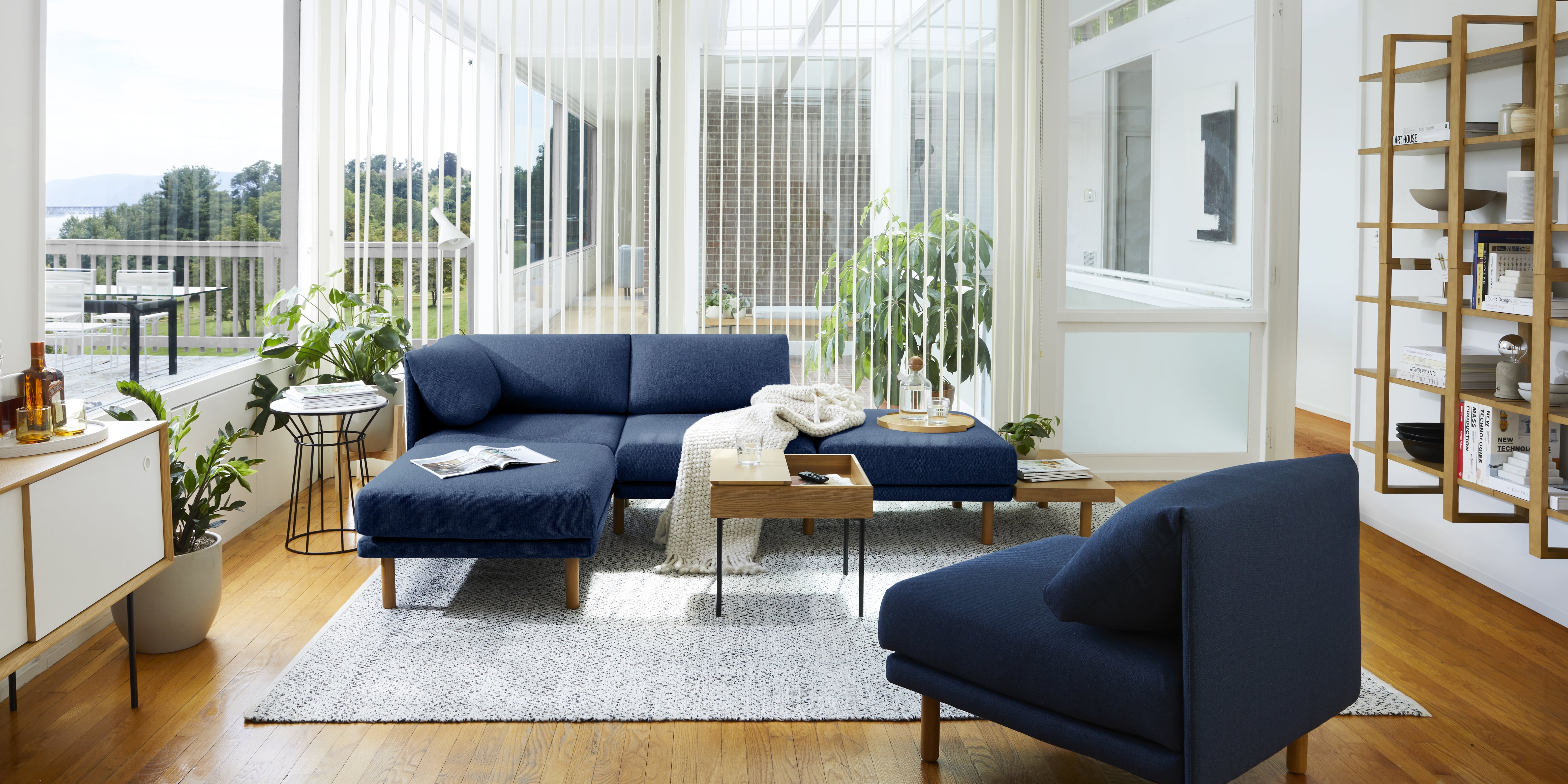 Burrow online sectional sofa
