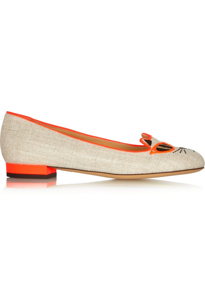 charlotte olympia kitty flats sale