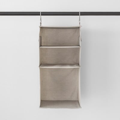 3 Shelf Hanging Fabric Storage Organiser