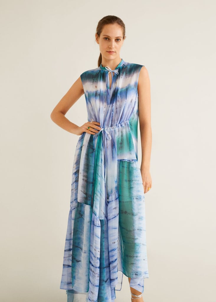 Mango Tie-Dye Print Dress | Tie Dye Trend For 2019 | POPSUGAR Fashion ...