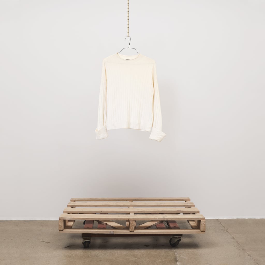 Washable Wool-Cashmere Mockneck Sweater