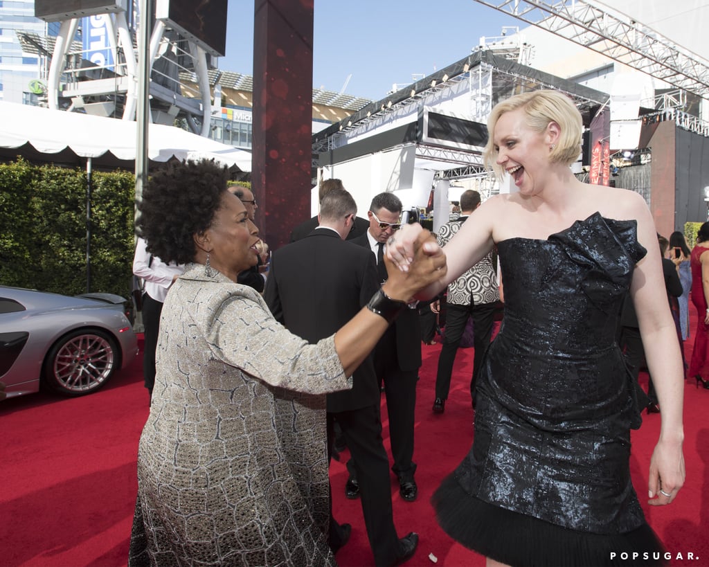 Pictured: Gwendoline Christie and Jenifer Lewis