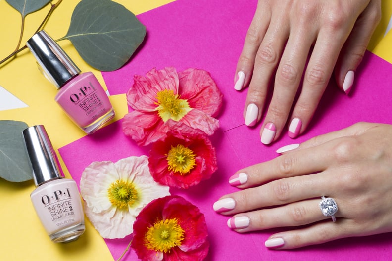 If you're a fashion-forward bride, go for the nail art