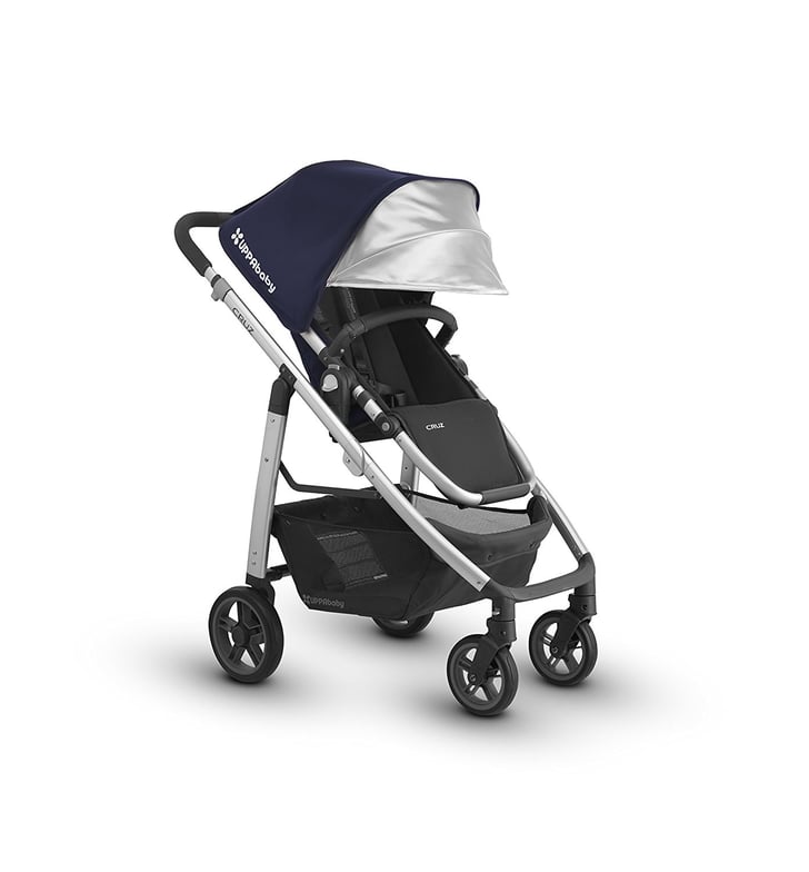 UPPAbaby 2017 Cruz Aluminum Frame Stroller Best Strollers 2018 POPSUGAR Family Photo 8