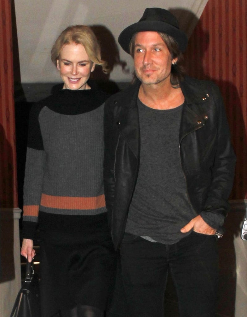 Nicole Kidman and Keith Urban in London October 2015