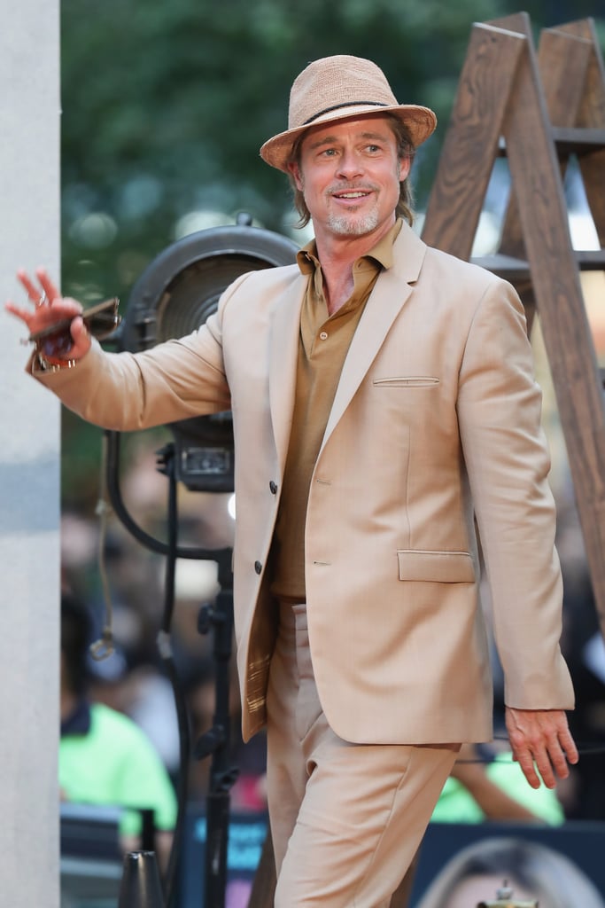 Brad Pitt at the Mexico premiere of Once Upon a Time in Hollywood.