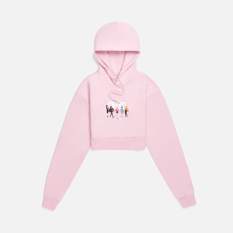 Kith Women x Sailor Moon Alexa Cropped Hoodie — Pink