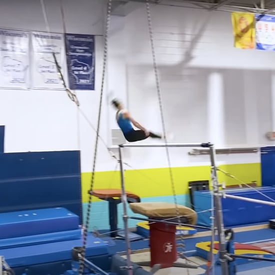 Watch Chellsie Memmel Do a Yurchenko Double Pike at Practice