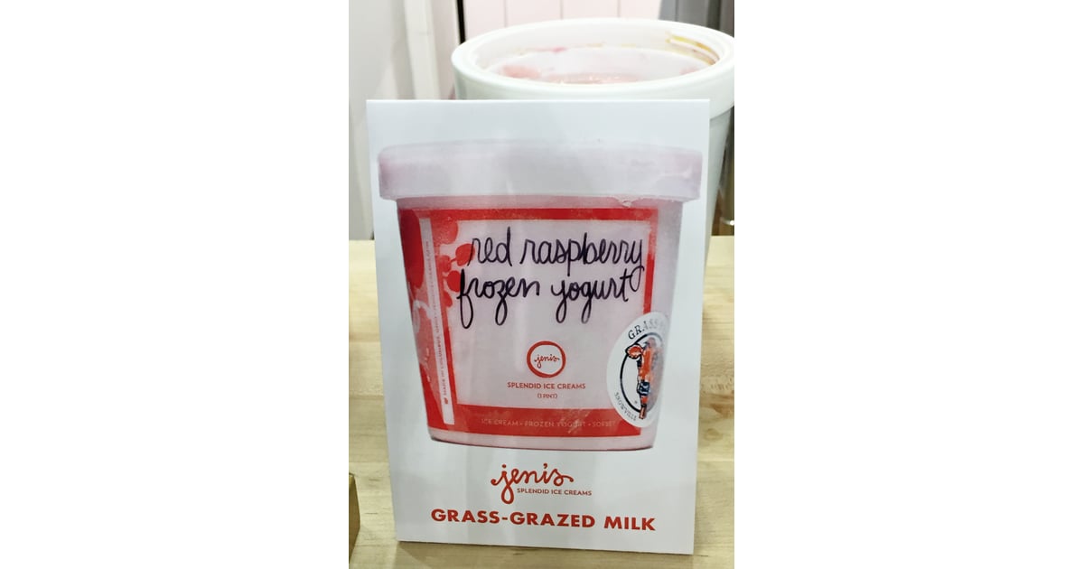 Jeni's Red Raspberry Frozen Yogurt Best Products at the 2015 Fancy Food Show POPSUGAR Food