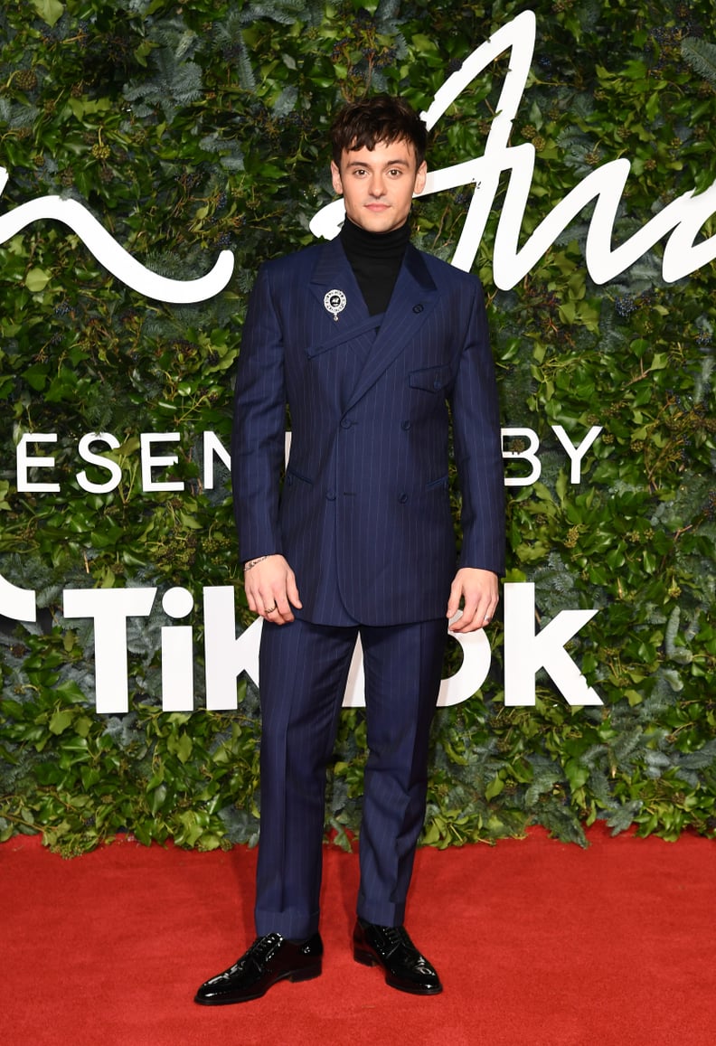 Tom Daley at the 2021 Fashion Awards