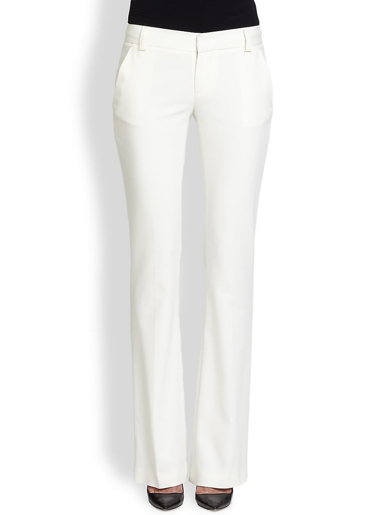 Alice + Olivia White Stacey Pants ($264)