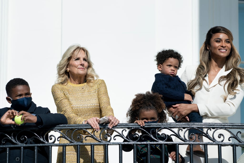 Watch Ciara's Son Win Interrupt White House Press Conference