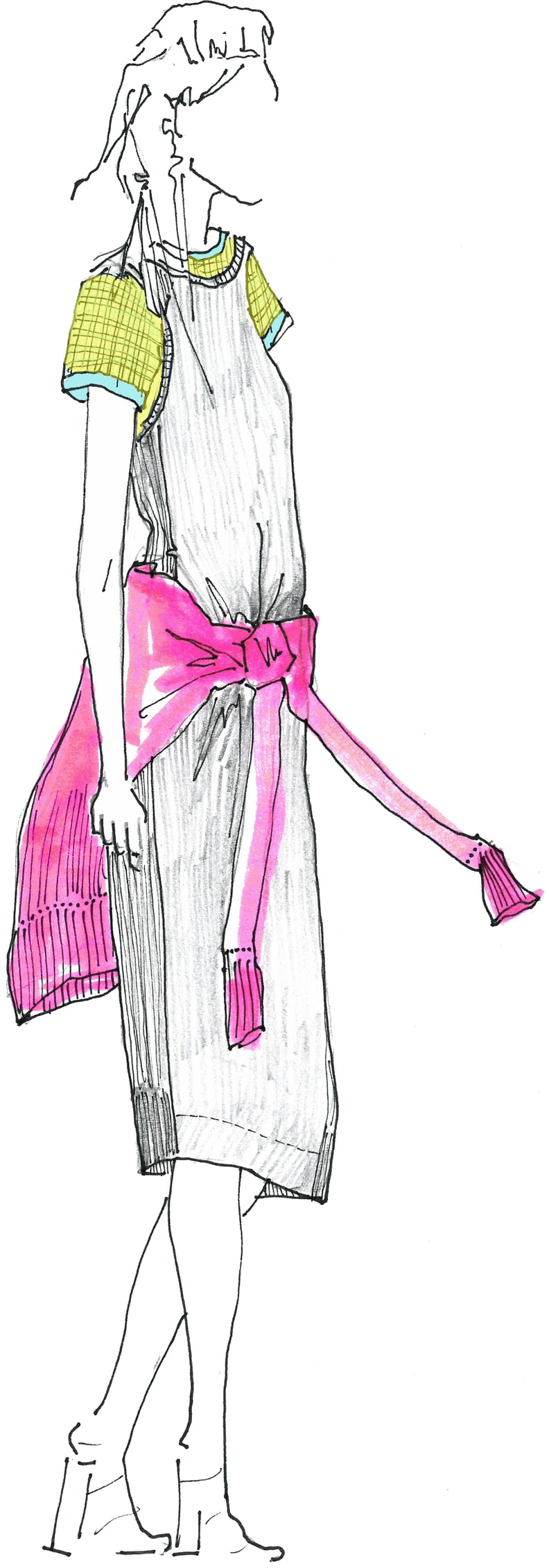 Designer Sketches From New York Fashion Week Spring 2015 | POPSUGAR Fashion