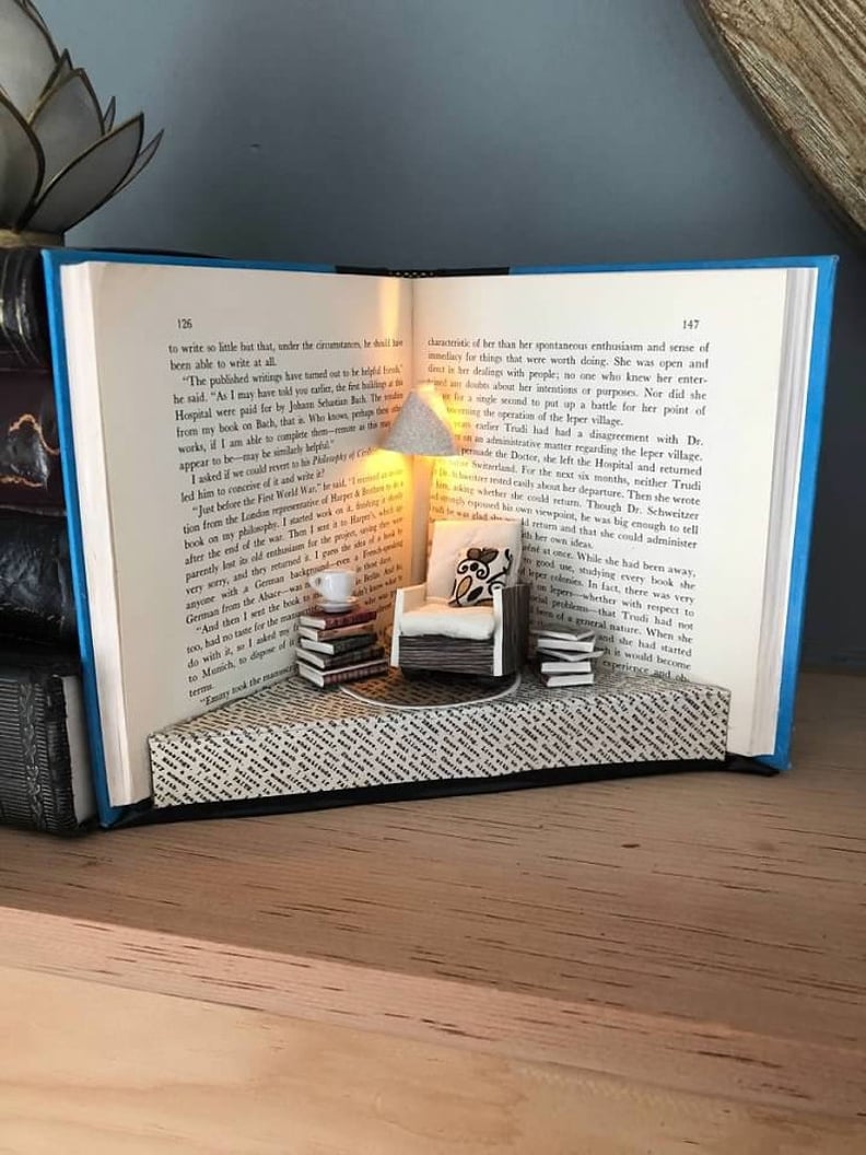 Book Nook shelf dioramas