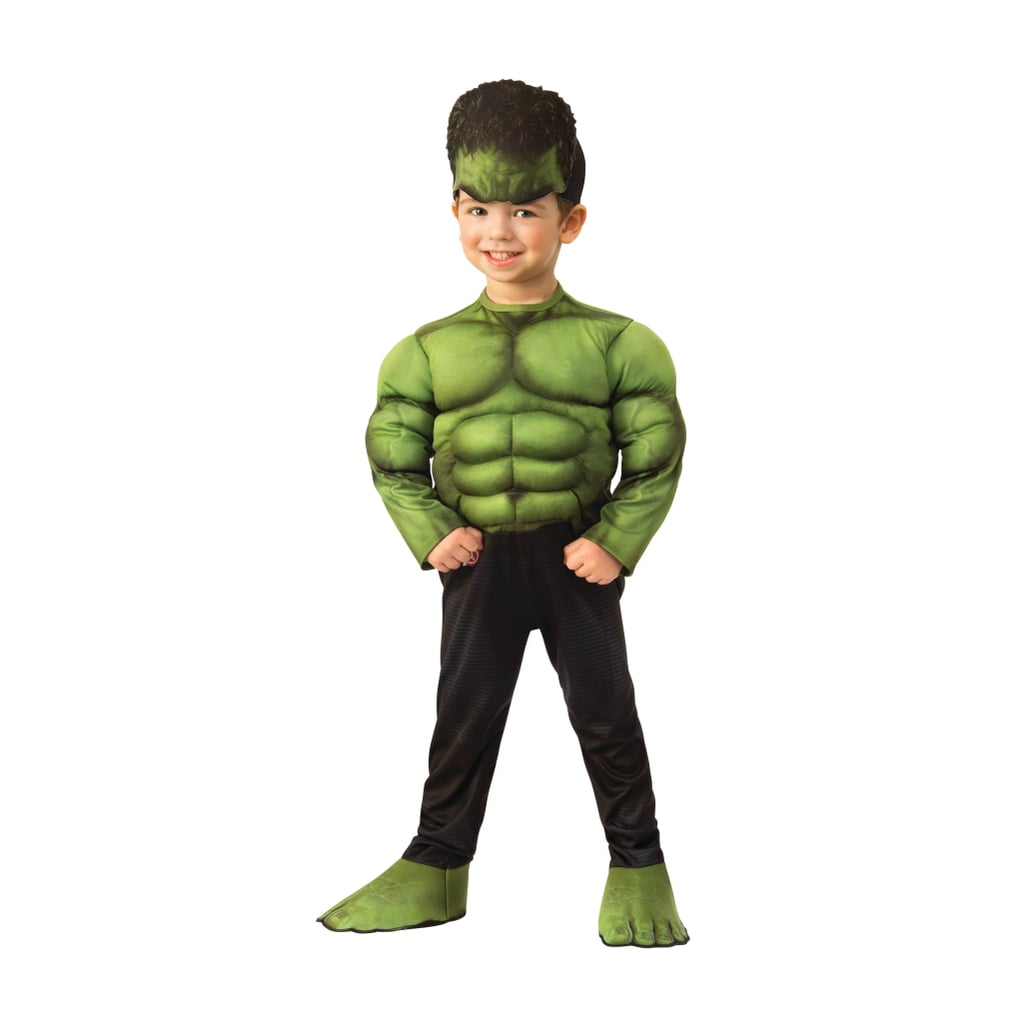 Toddler Boys' Marvel Hulk Muscle Chest Halloween Costume