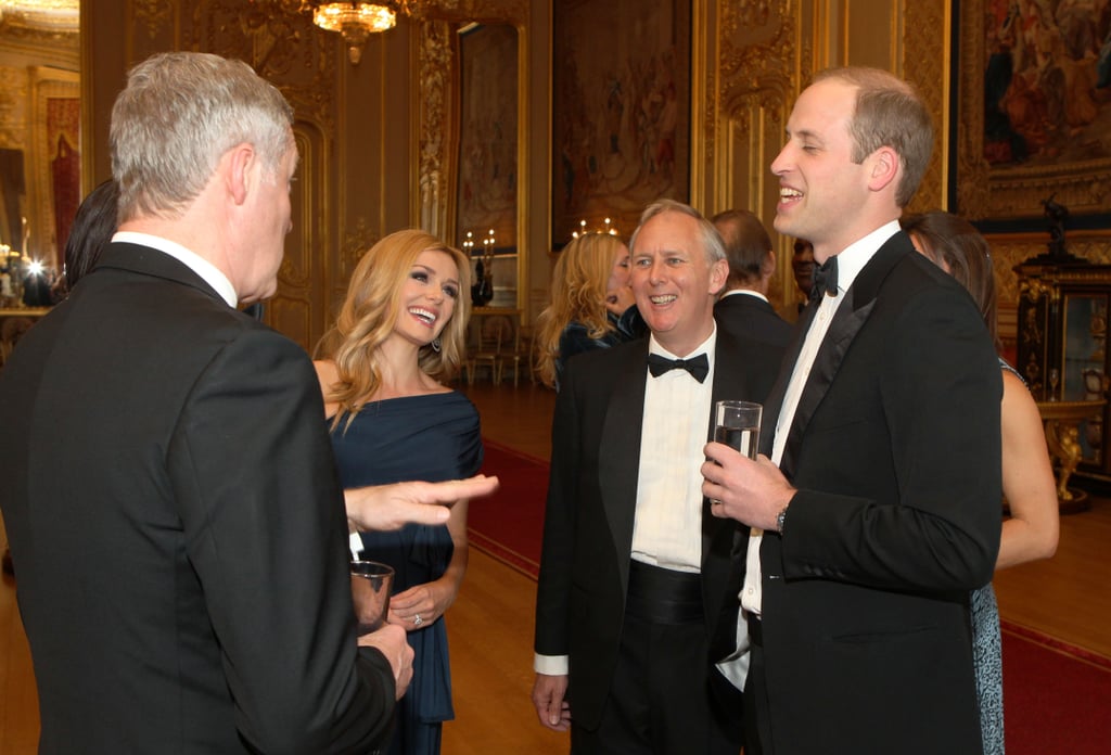Prince William Hosts Birthday Party at Queen's Castle