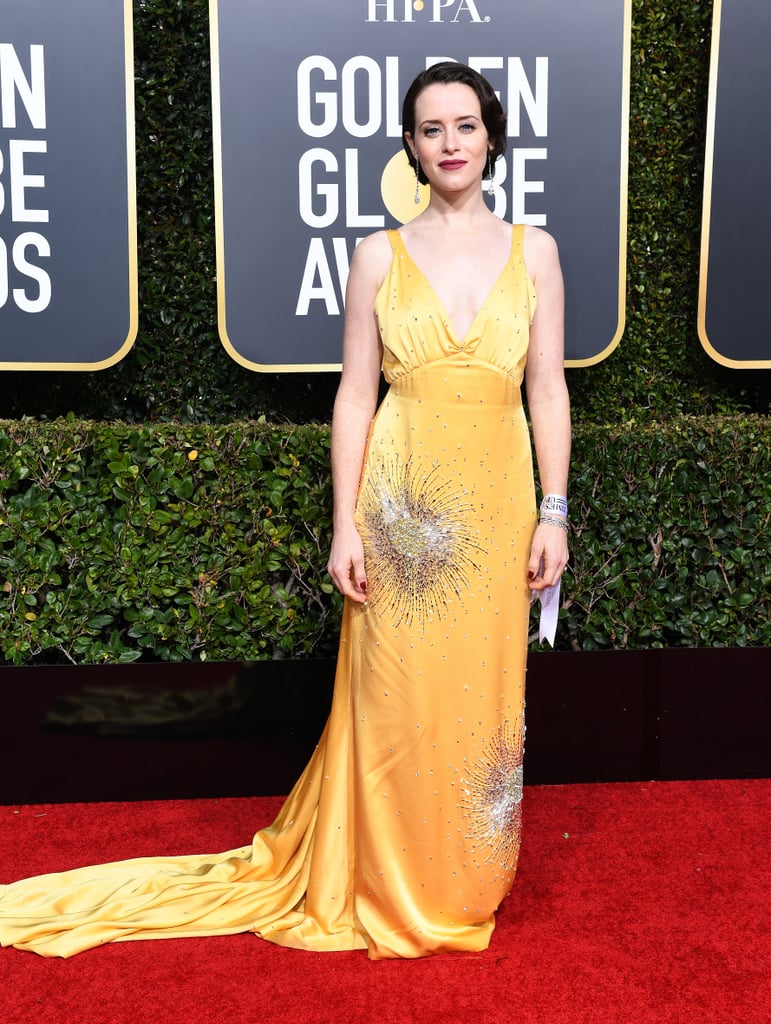 Claire Foy at the 2019 Golden Globes