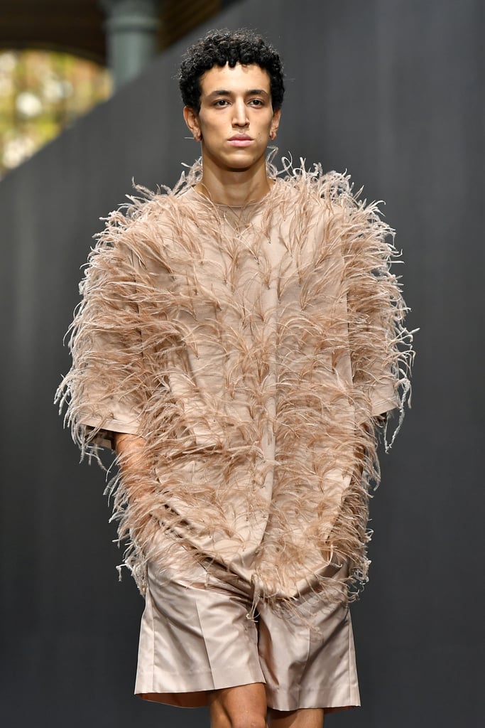 Zendaya Wears Sheer Catsuit at the Valentino Show