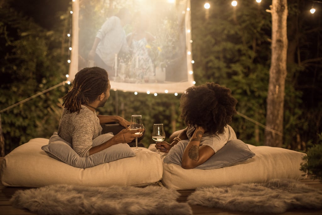 Watch a Movie in the Backyard