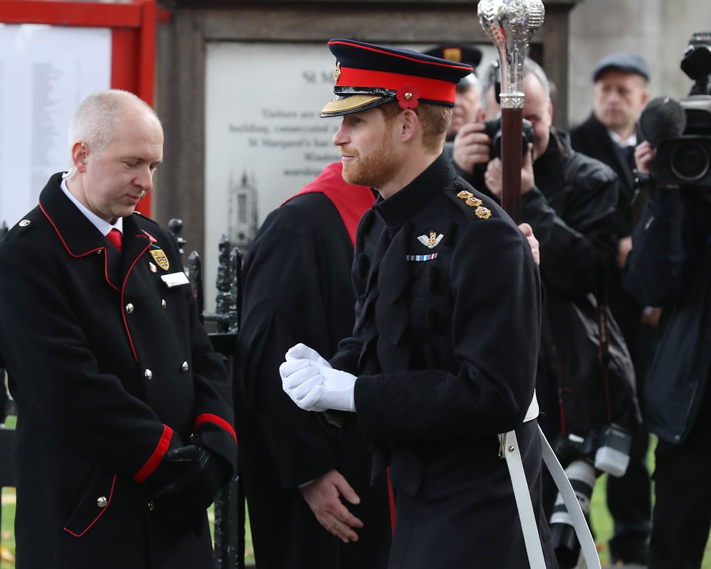 Prince Harry Visiting the Field of Remembrance 2017