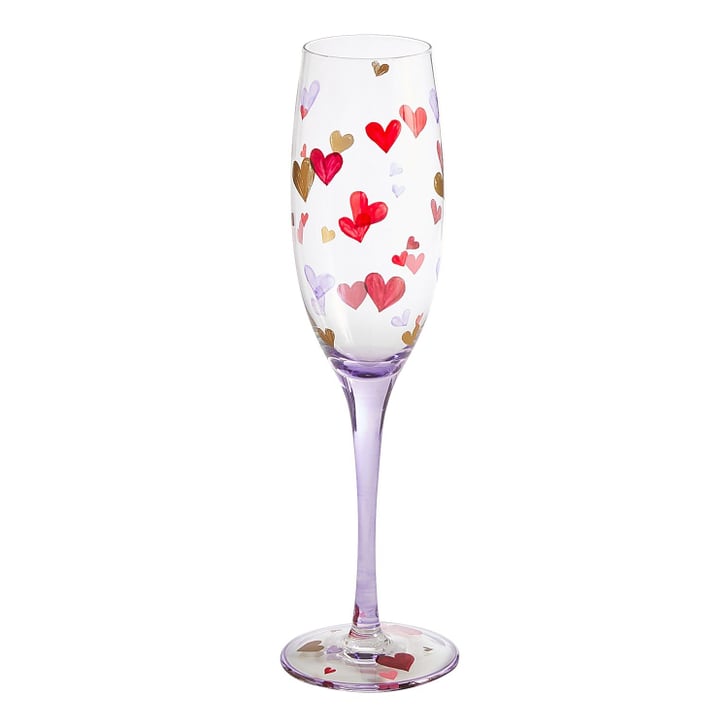 Scattered Hearts Champagne Flute Pier 1 Valentine's Day Decor