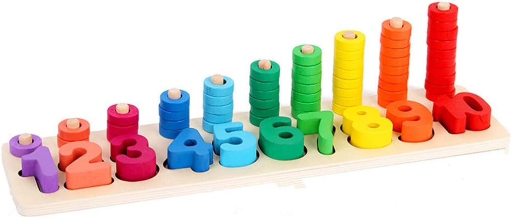 KangRuiZhe Montessori Materials Wood Maths Blocks