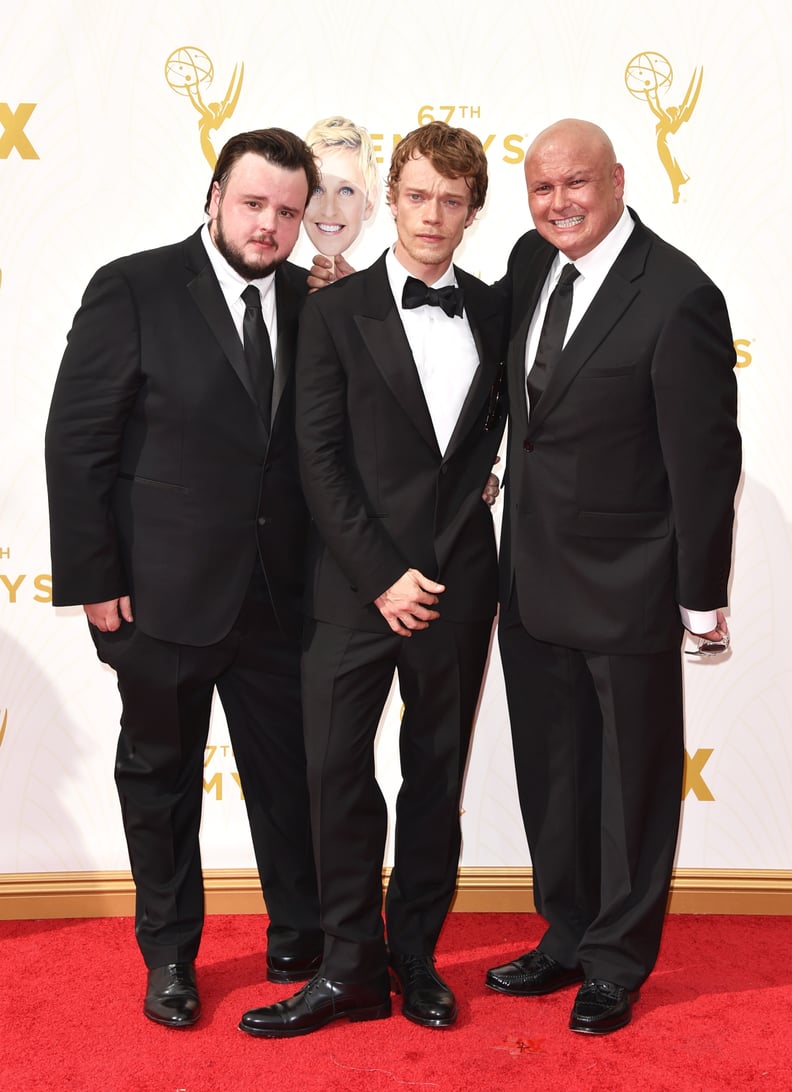 John Bradley, Alfie Allen, and Conleth Hill